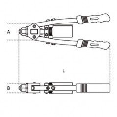 Détails du Pistolet à rivets électrique 2,4 mm à 4,8 mm écrou à rivet  embout adaptateur