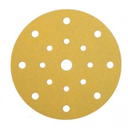 Disque abrasif 150 mm velcro 15 trous - P40 - MIRKA GOLD