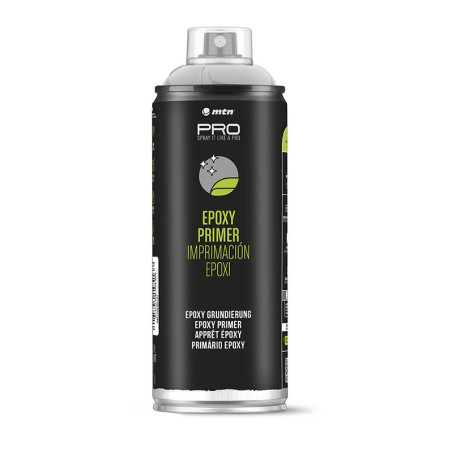 Apprêt époxy en spray pour surface métallique - Gris - MONTANA PRO