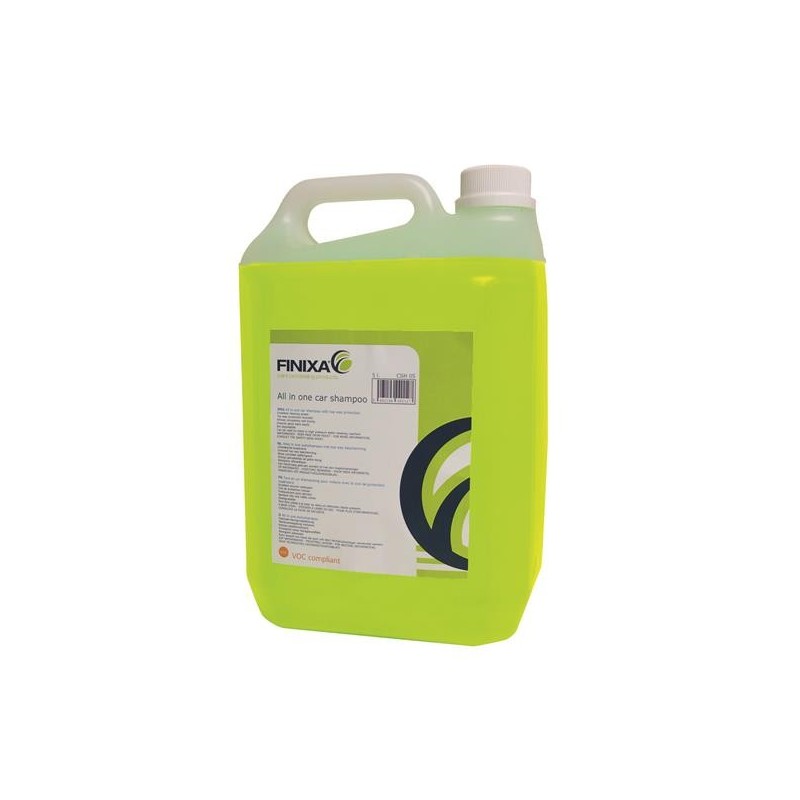 Finixa shampooing tout en un pour voiture - 5L FINIXA CSH 05