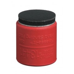 Cale caoutchouc rouge 70x125mm - Abrasifs Online